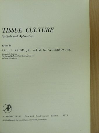 Jan Pontén - Tissue Culture [antikvár]