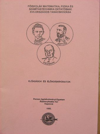 Előadások és előadáskivonatok [antikvár]