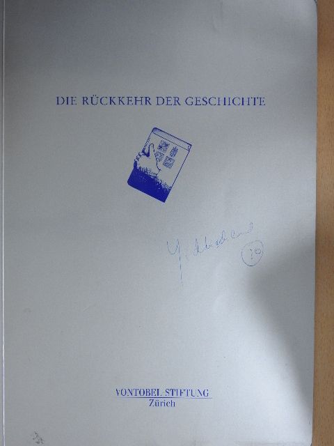Andreas Oplatka - Die Rückkehr der Geschichte [antikvár]