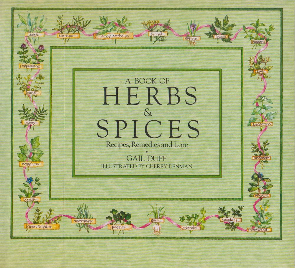 Gail Duff - A Book of Herbs & Spices [antikvár]