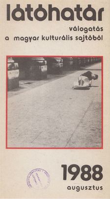 GARAI GÁBOR - Látóhatár 1988 augusztus [antikvár]