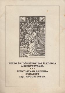 Beteg és idős hívők találkozója a Szentatyával [antikvár]