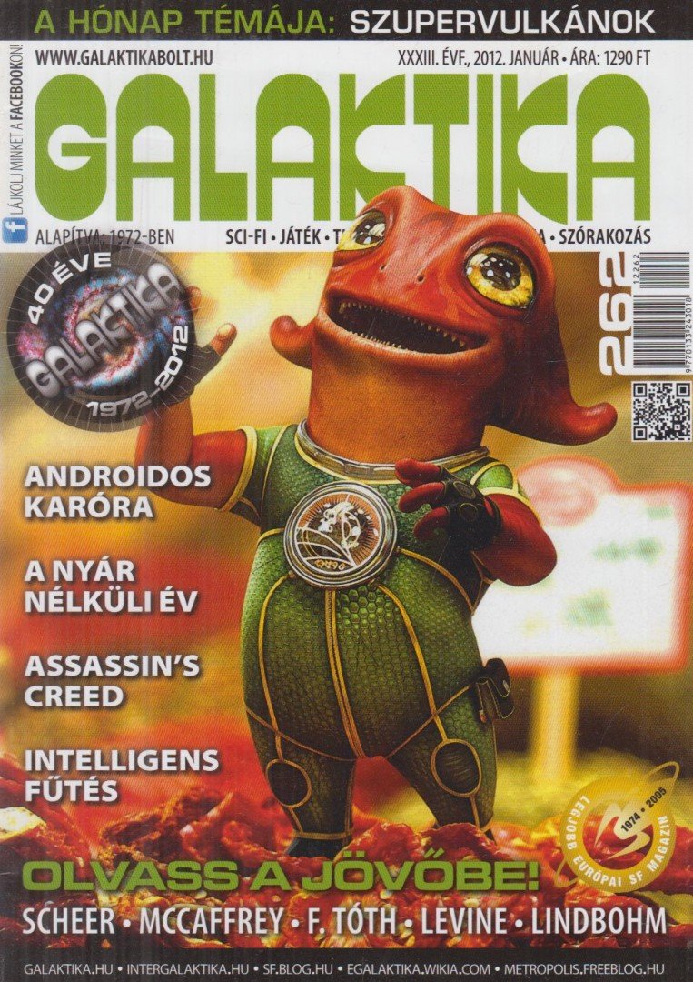 BURGER ISTVÁN - Galaktika 262. XXXIII. évf., 2012. január [antikvár]