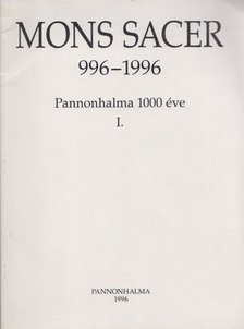 Mons Sacer 996-1996 I. melléklet [antikvár]