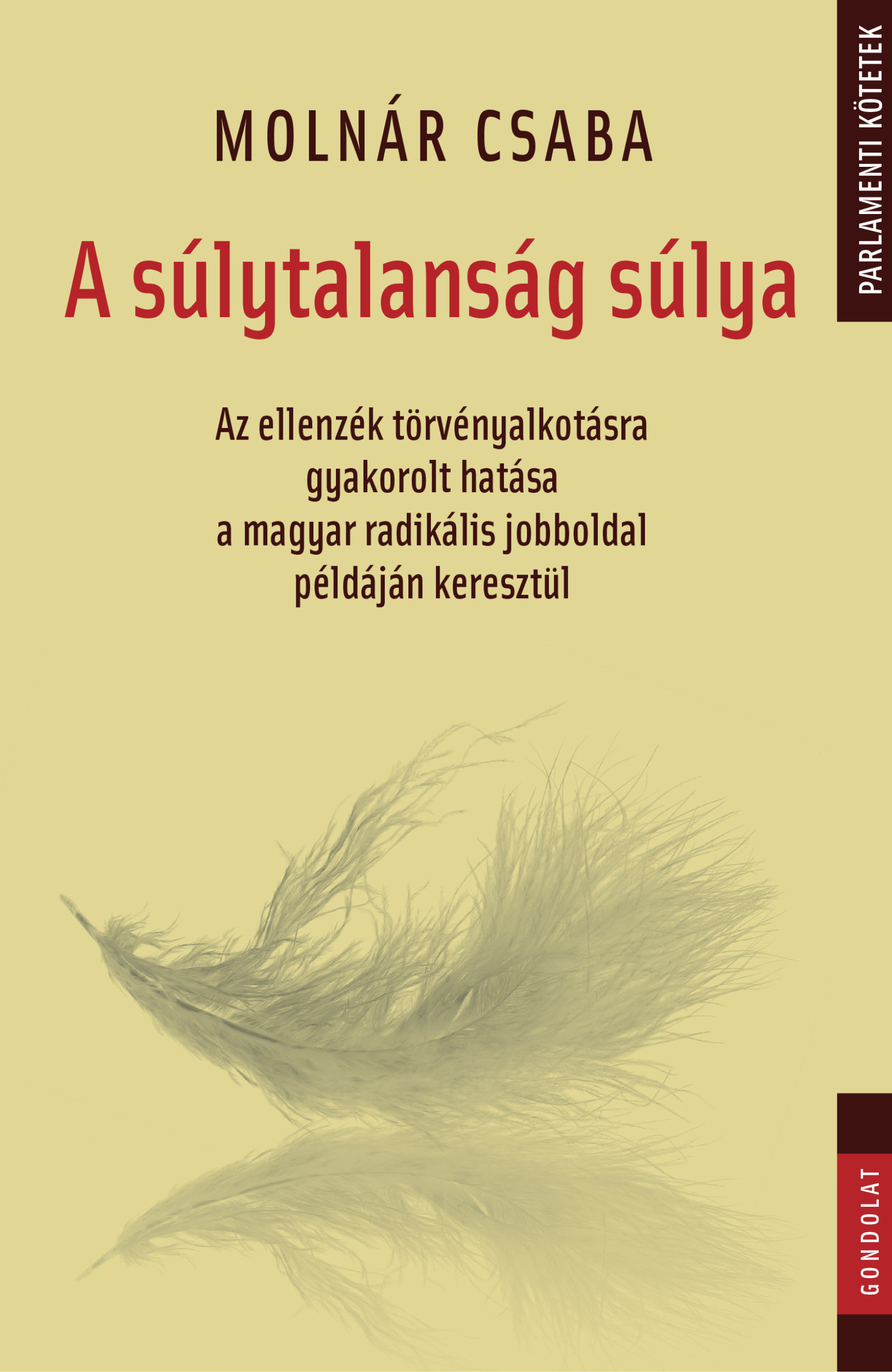 MOLNÁR CSABA - A súlytalanság súlya