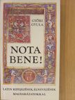 Győri Gyula - Nota bene! [antikvár]