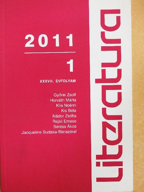 Győrei Zsolt - Literatura 2011/1. [antikvár]
