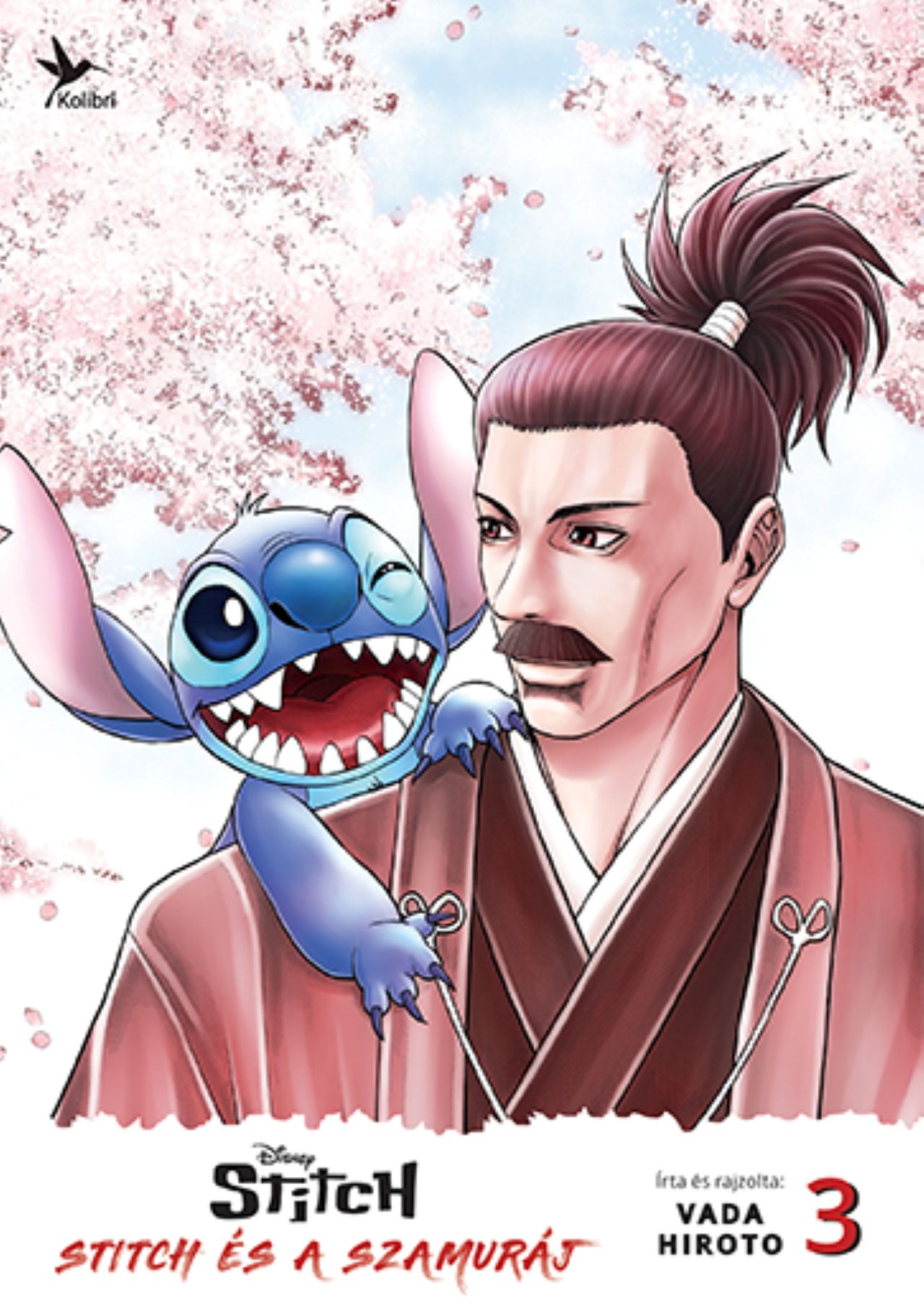Vada Hiroto - Stitch és a szamuráj 3. manga