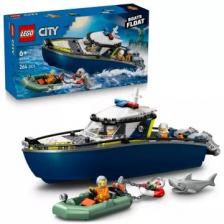 LEGO City Üldözés rendőrségi csónakkal 60456