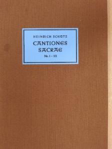 Heinrich Schütz - Cantiones sacrae 1625 [antikvár]