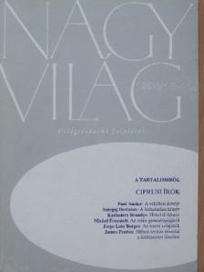 Jorge Luis Borges - Nagyvilág 1994. október-november [antikvár]