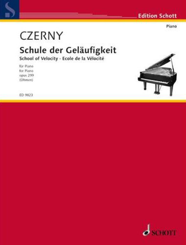 CZERNY - SCHULE DER GELAEUFIGKEIT FÜR PIANO OP.299 (OHMEN)