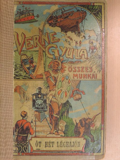 Verne Gyula - Öt hét léghajón [antikvár]