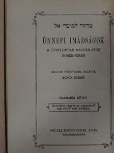 Ünnepi imádságok III. [antikvár]