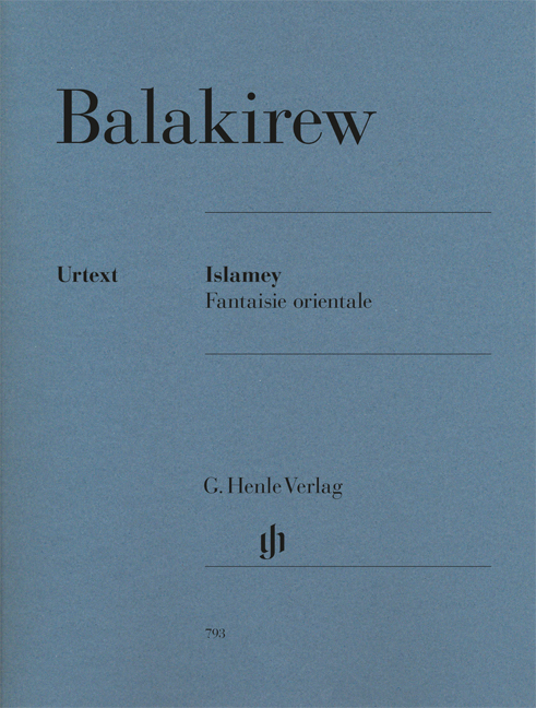 BALAKIREV - ISLAMEY, FANTAISIE ORIENTALE FÜR KLAVIER URTEXT (NORBERT GERTSCH)