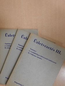 Dr. Sándor László - Üzletvezetés I-III. [antikvár]