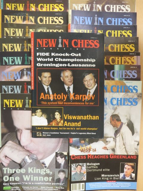 Adrian Mikhalchishin - New in Chess Magazine 1998-2003. (vegyes számok) (17 db) [antikvár]