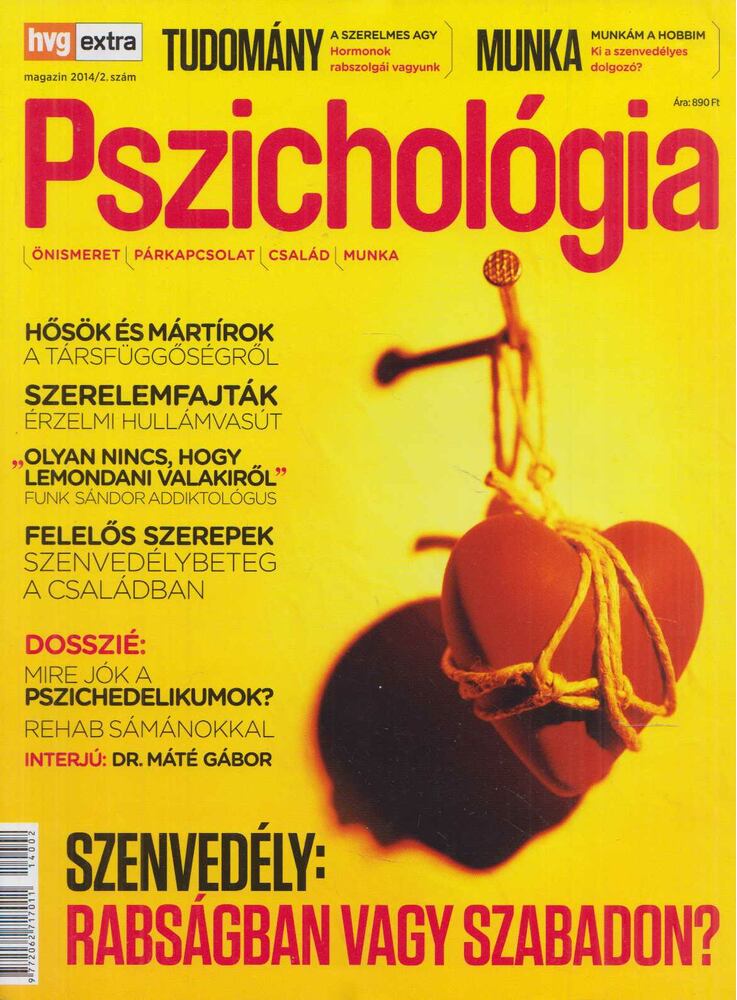 Szörnyi Krisztina (főszerk.) - Pszichológia 2014/2. [antikvár]