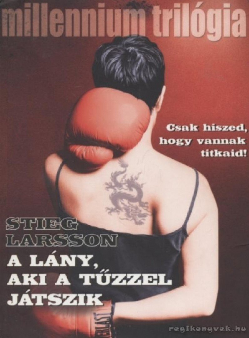 Stieg Larsson - A lány, aki a tűzzel játszik [antikvár]