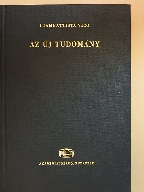 Giambattista Vico - Az új tudomány [antikvár]