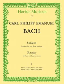 BACH, C.PH.E. - SONATEN FÜR QUERFLÖTE UND BASSO CONTINUO I: SONATEN G-DUR UND e-MOLL
