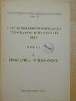 Hajnády Zoltán - A Pécsi Tanárképző Főiskola tudományos közleményei 1969 [antikvár]