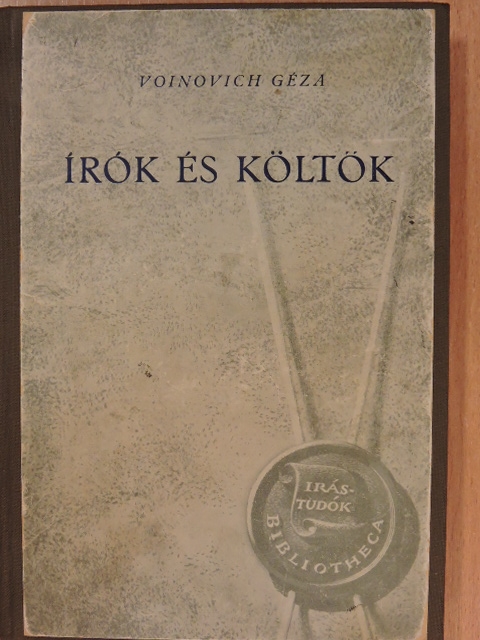 Voinovich Géza - Írók és költők [antikvár]