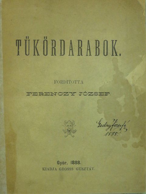 Tükördarabok [antikvár]