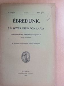 Csaplár Benedek - Ébredünk 1903. április [antikvár]