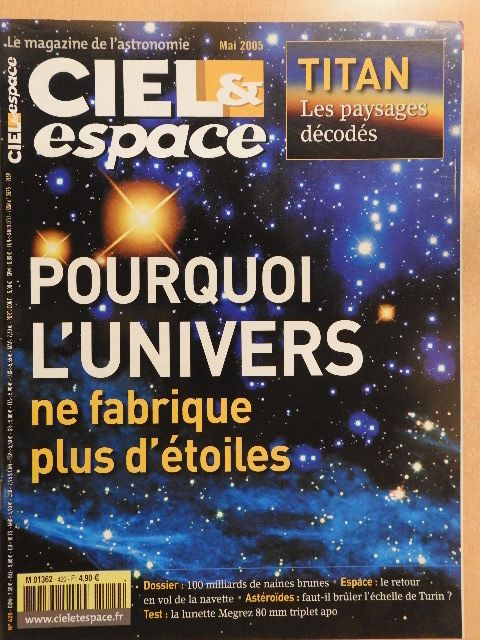 Ciel & Espace mai 2005 [antikvár]