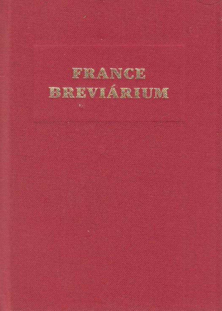 Cserna Andor - France-breviárium [antikvár]