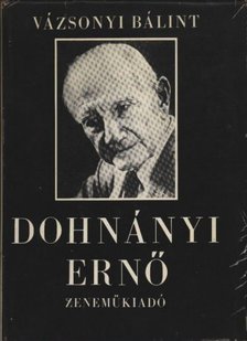 Vázsonyi Bálint - Dohnányi Ernő [antikvár]