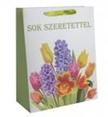 370037 - PAPíRTASAK M.TULIPÁN+JÁCINT   18*23