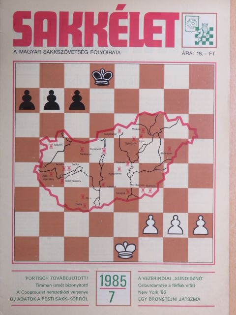 Benedek Attila - Sakkélet 1985. július 20. [antikvár]