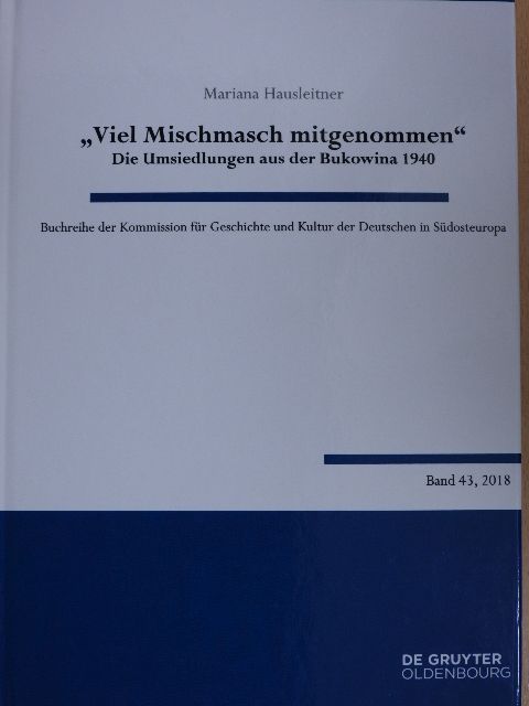 Mariana Hausleitner - "Viel Mischmasch mitgenommen" [antikvár]