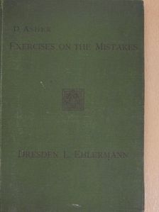 D. Asher - Exercises on the habitual mistakes of germans in english conversation [antikvár]