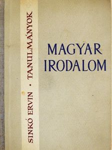 Sinkó Ervin - Magyar irodalom [antikvár]
