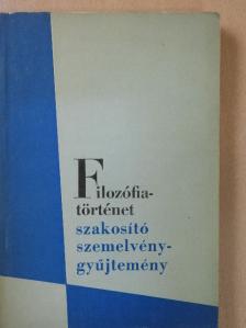 Aquinói Tamás - Filozófiatörténet szakosító szemelvénygyűjtemény [antikvár]