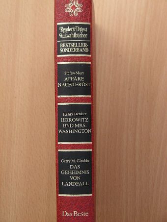 Gerry M. Glaskin - Affäre Nachtfrost/Horowitz und Mrs. Washington/Das Geheimnis von Landfall [antikvár]