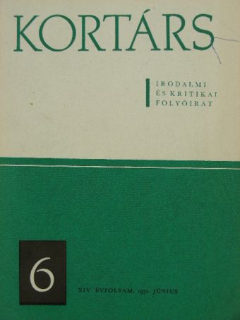 Bartók János - Kortárs 1970. június [antikvár]