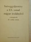 Diószegi András - Szöveggyűjtemény a XX. század magyar irodalmából [antikvár]
