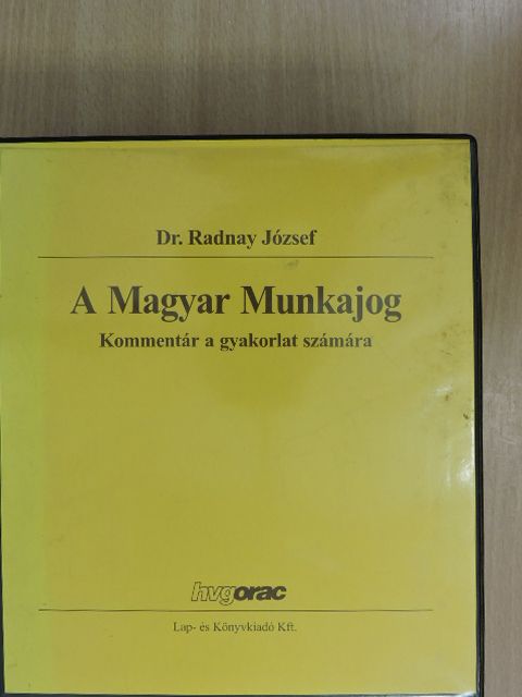 Dr. Kertész István - A magyar munkajog [antikvár]