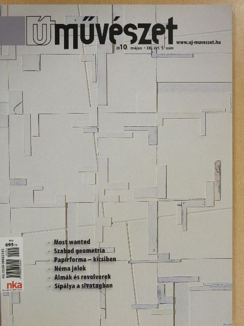 Bagyó Anna - Új Művészet 2010. május [antikvár]