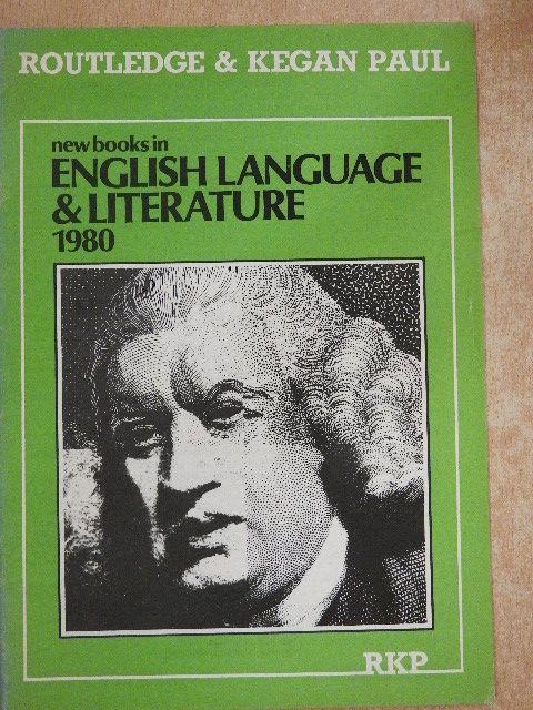 New Books in English Language & Literature 1980 [antikvár]