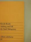 Bertolt Brecht - Aufstieg und Fall der Stadt Mahagonny [antikvár]