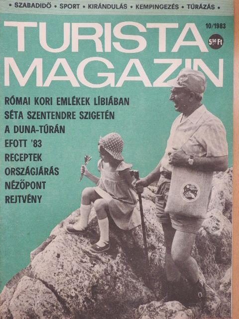Dercsényi Balázs - Turista Magazin 1983. október [antikvár]