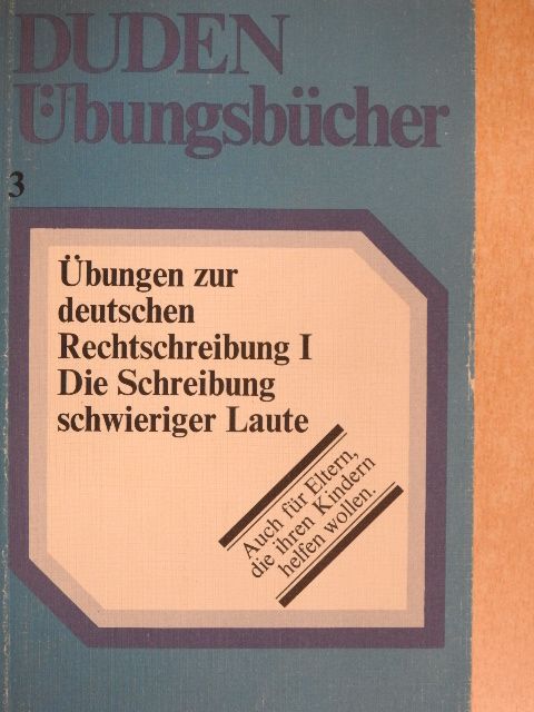 Helga Ebner - Übungen zur deutschen Rechtschreibung I. [antikvár]