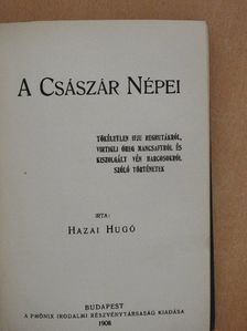 Hazai Hugo - Eredeti magyar novellák és elbeszélések IV. [antikvár]