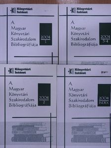 A Magyar Könyvtári Szakirodalom Bibliográfiája 2004/1-4./Index [antikvár]