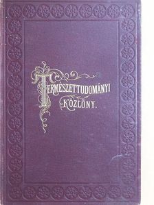 Bartha D. - Természettudományi Közlöny 1885. január-december [antikvár]